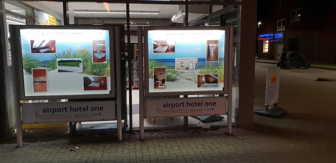 Airport Hotel One Aparthotel Sylt Exterior photo